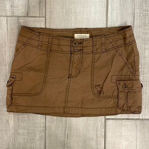 Abercrombie cargo skirt